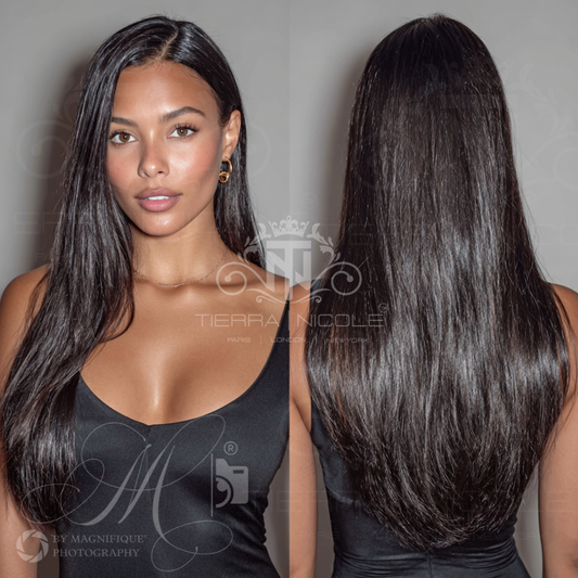 Luxouraei Straight Brazilian Hair Extensions